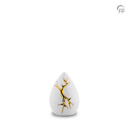 Keramische urn - keepsake Kintsugi - 0,10 Liter