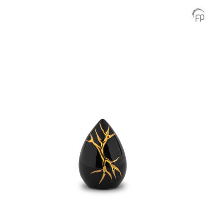 Keramische urn - keepsake Kintsugi - 0,10 Liter