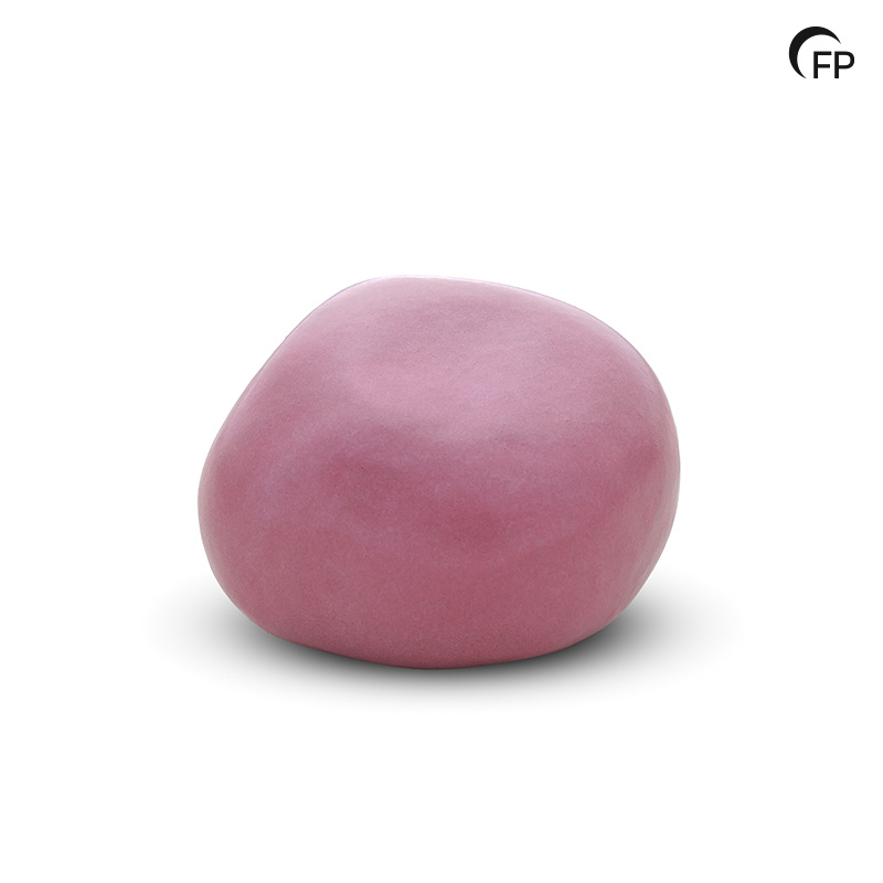 Keramische urn - Knuffelkeitje mat roze - 0,05 Liter Keramische urn - Knuffelkeitje mat roze - 0,05 Liter