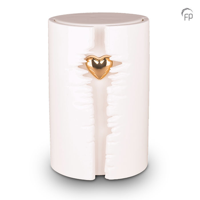 Keramische urn - LED met gravure - 3,80 Liter Keramische urn - LED met gravure - 3,80 Liter