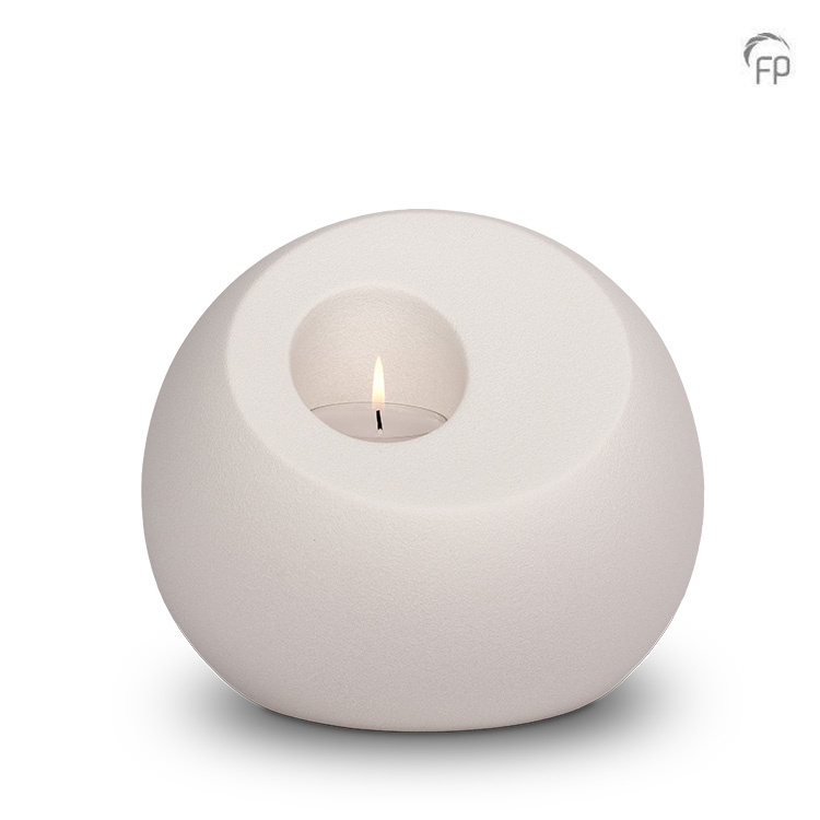 Keramische urn - Lumos wit - 3,80 Liter Keramische urn - Lumos wit - 3,80 Liter