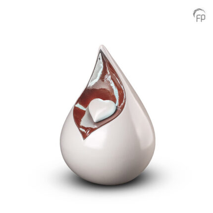 Keramische urn - medium Celest - 1,90 Liter