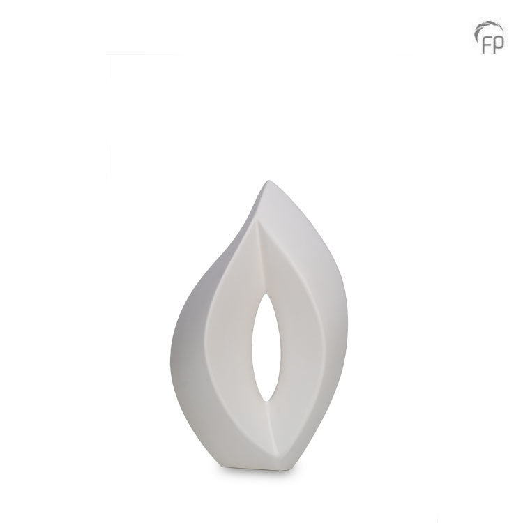 Keramische urn - medium Venezia wit - 2,50 Liter Keramische urn - medium Venezia wit - 2,50 Liter