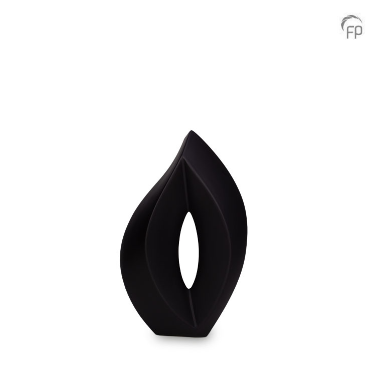 Keramische urn - medium Venezia zwart - 2,50 Liter Keramische urn - medium Venezia zwart - 2,50 Liter