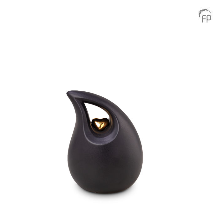 Keramische urn - mini - 0,80 Liter Keramische urn - mini - 0,80 Liter