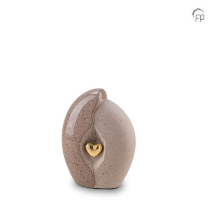 Keramische urn - mini - 0,80 Liter
