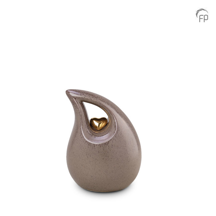 Keramische urn - mini - 0,80 Liter Keramische urn - mini - 0,80 Liter