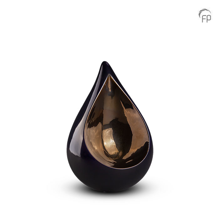 Keramische urn - mini Celest - 0,40 Liter Keramische urn - mini Celest - 0,40 Liter