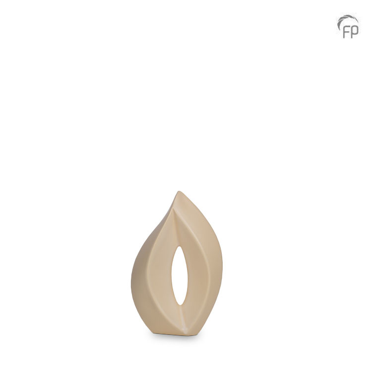 Keramische urn - mini Venezia crème - 0,80 Liter Keramische urn - mini Venezia crème - 0,80 Liter