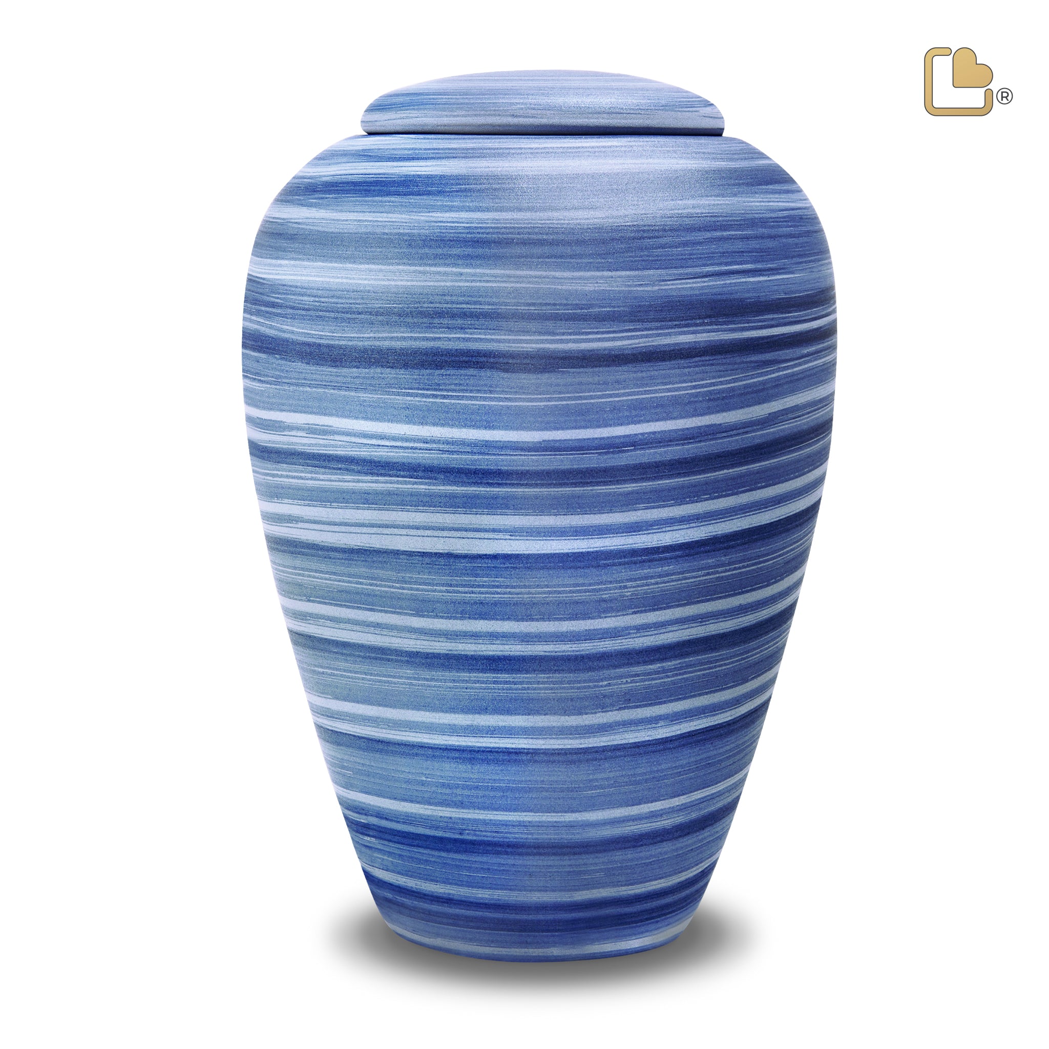 Keramische urn - Mountain Lake Eco Pigment - 4,01 Liter Keramische urn - Mountain Lake Eco Pigment - 4,01 Liter