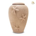 Keramische urn - StarFish Eco Sand - 4,01 Liter