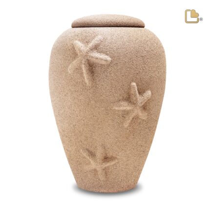 Keramische urn - StarFish Eco Sand - 4,01 Liter