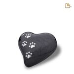 Messing dierenurn - Hart antraciet - 0,46 Liter
