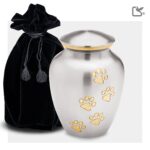 Messing dierenurn - Klassiek - 2,11 Liter