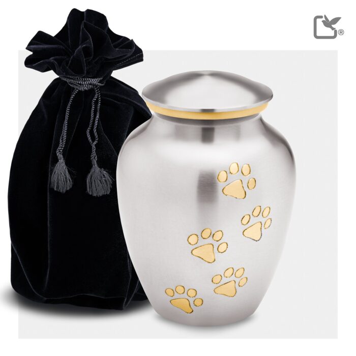 Messing dierenurn - Klassiek - 2,11 Liter