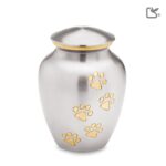 Messing dierenurn - Klassiek - 2,11 Liter