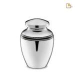 Messing urn - ArtDeco zilver - 2,11 Liter