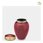 Messing urn - Blessing Crimson goud - 0,07 Liter