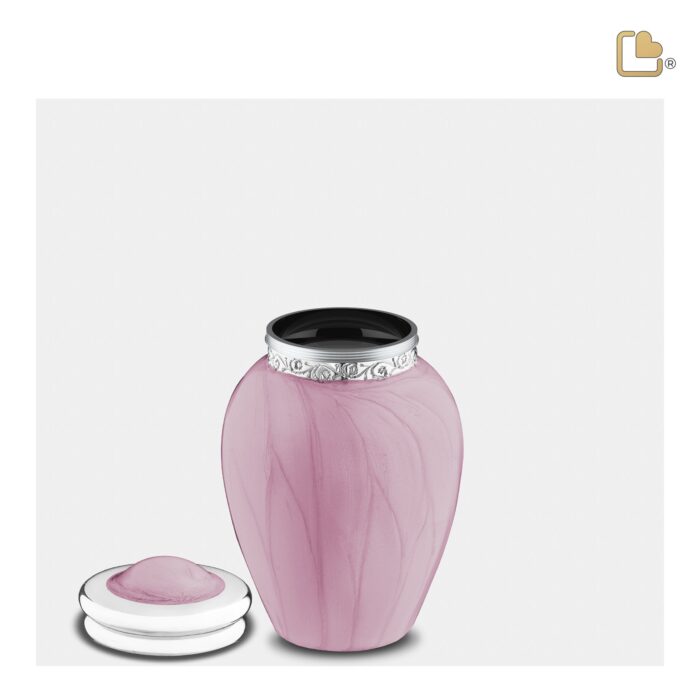 Messing urn - Blessing roze - 0,07 Liter