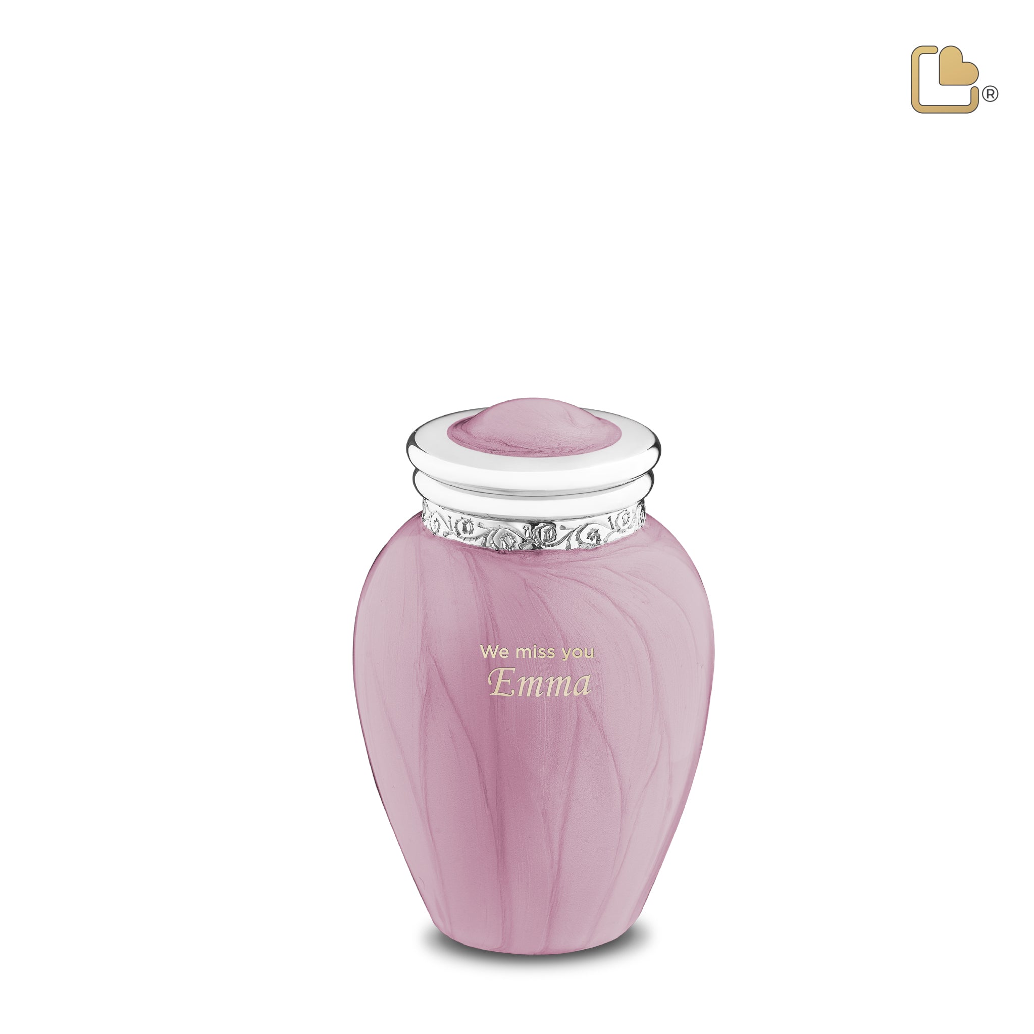 Messing urn - Blessing roze - 0,07 Liter Messing urn - Blessing roze - 0,07 Liter