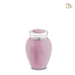 Messing urn - Blessing roze - 0,07 Liter