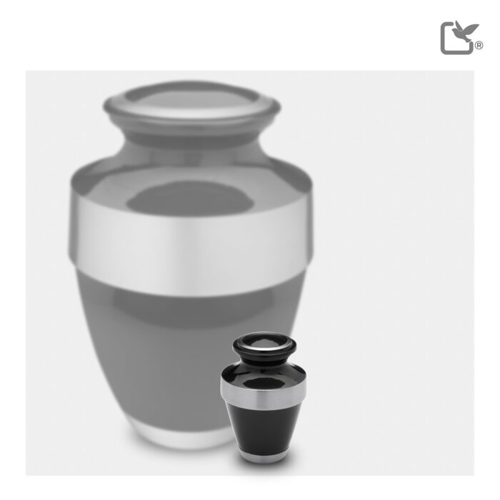 Messing urn - Espana antraciet - 0,07 Liter