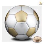 Messing urn - Football goud - 4,51 Liter