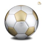 Messing urn - Football goud - 4,51 Liter