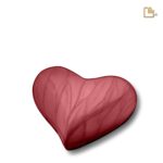 Messing urn - Hart Crimson - 0,07 Liter