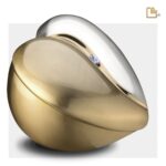 Messing urn - HeartFelt w Crystal goud - 5,51 Liter
