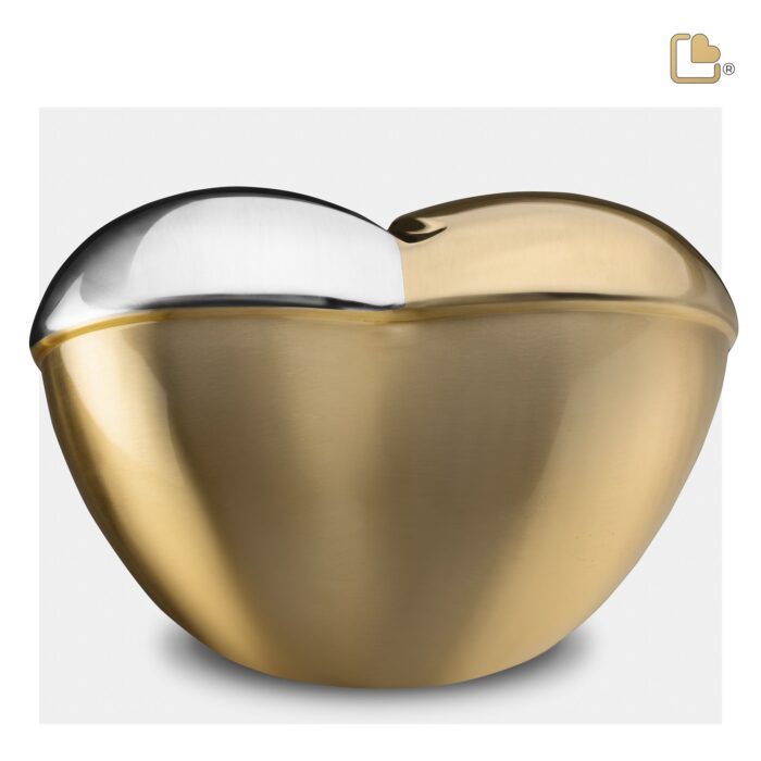 Messing urn - HeartFelt w Crystal goud - 5,51 Liter