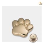 Messing urn - LovePaw goud - 0,07 Liter