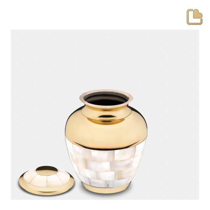 Messing urn - Mother goud - 0,07 Liter