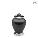 Messing urn - Simplicity antraciet - 0,07 Liter