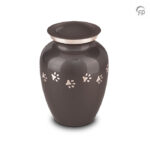 Metalen dierenurn - groot - 1,40 Liter