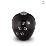 Metalen dierenurn - groot Amore met gravure - 2,30 Liter