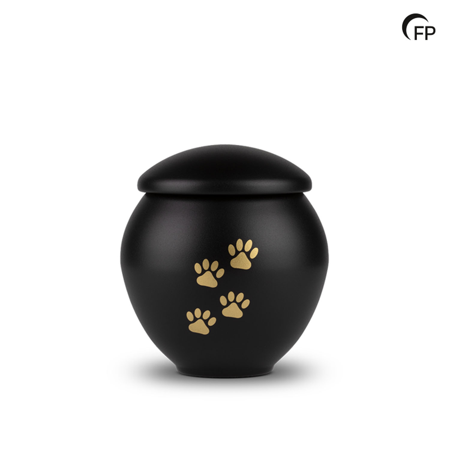 Metalen dierenurn - groot Eternal Black - 1,80 Liter Metalen dierenurn - groot Eternal Black - 1,80 Liter