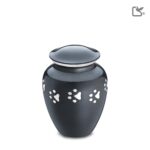 Metalen dierenurn - Klassiek antraciet - 1,46 Liter