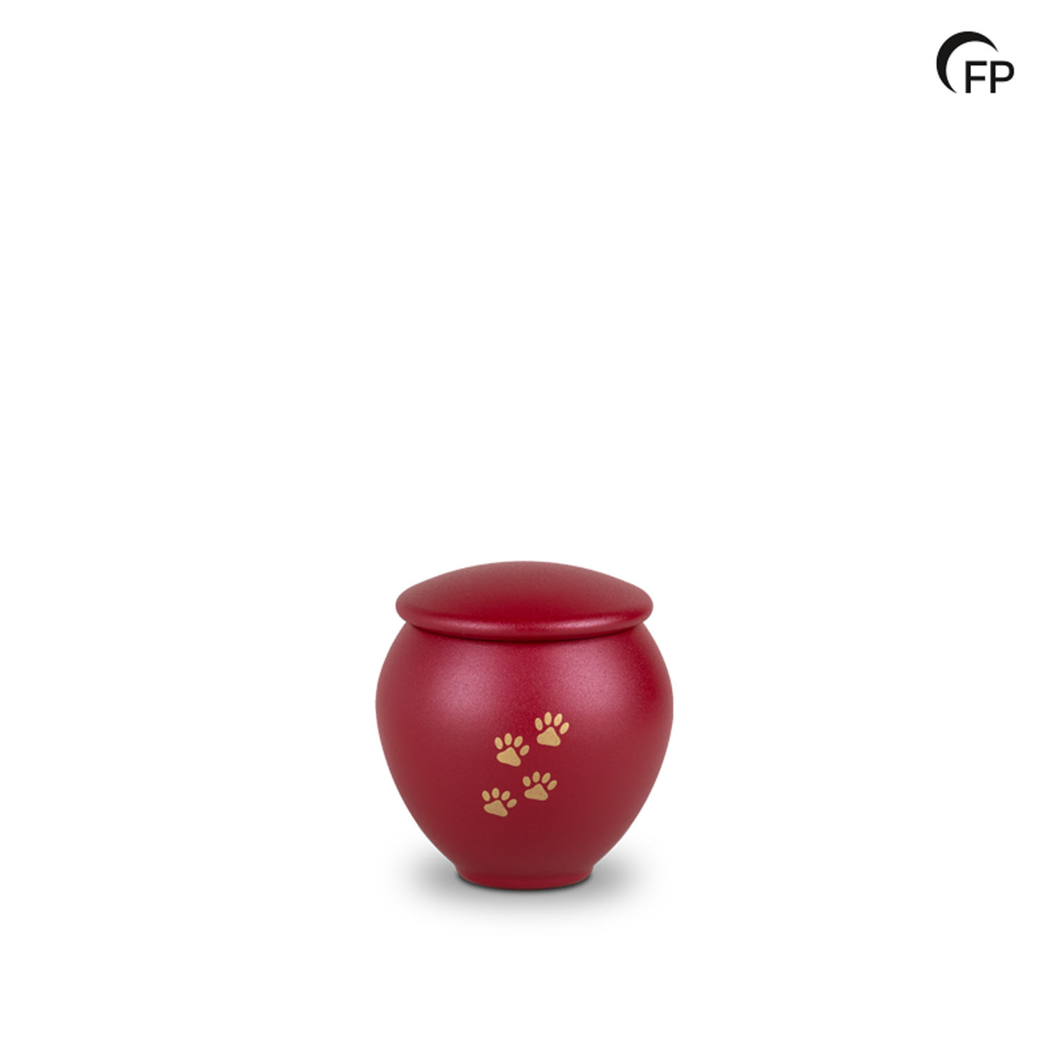 Metalen dierenurn - klein Crimson Soul - 0,40 Liter Metalen dierenurn - klein Crimson Soul - 0,40 Liter