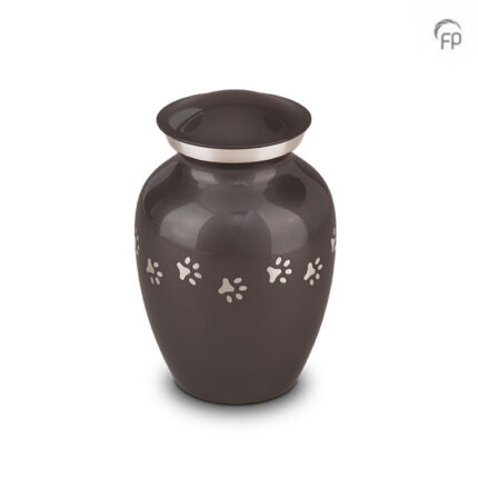 Metalen dierenurn - medium - 0,70 Liter
