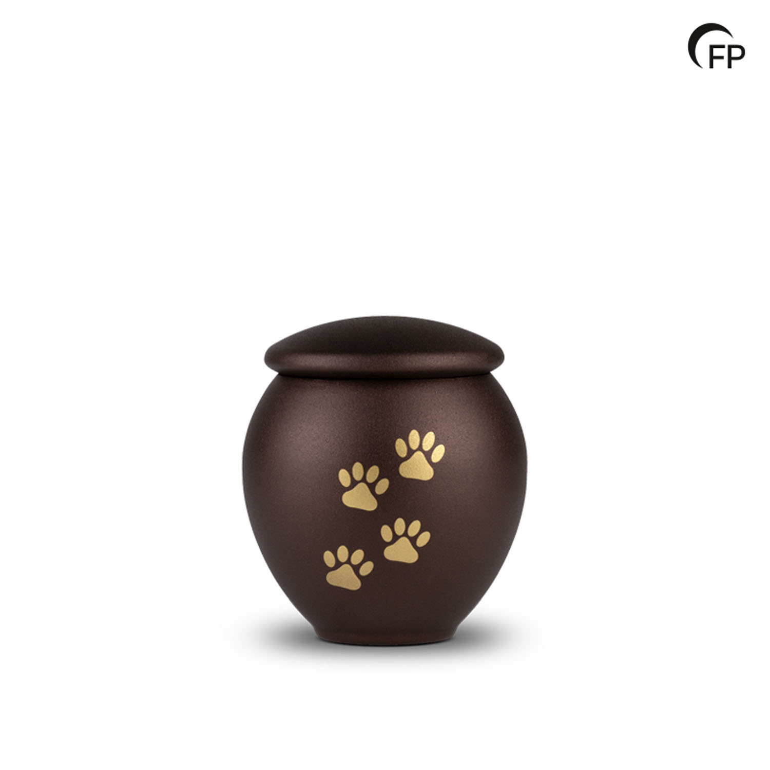 Metalen dierenurn - medium Bronze Memory - 0,70 Liter Metalen dierenurn - medium Bronze Memory - 0,70 Liter