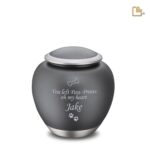Metalen dierenurn - Shadow French grijs - 1,02 Liter