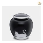 Metalen dierenurn - Shadow Kat zwart - 1,02 Liter