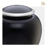 Metalen dierenurn - Shadow zwart - 0,61 Liter