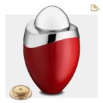 Metalen urn - Amore rood - 3,80 Liter