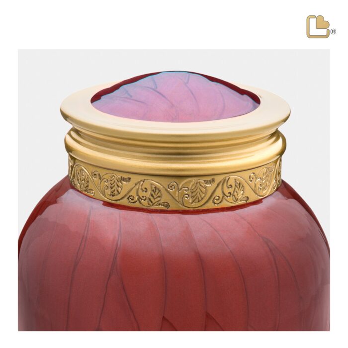 Metalen urn - Blessing Crimson goud - 0,80 Liter