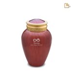 Metalen urn - Blessing Crimson goud - 0,80 Liter