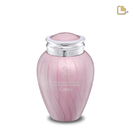 Metalen urn - Blessing roze - 0,80 Liter
