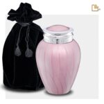 Metalen urn - Blessing roze - 0,80 Liter