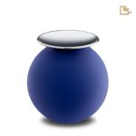 Metalen urn - Crescent Bol blauw - 3,61 Liter